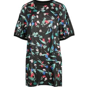 Adidas Originals Black Floral Print dress